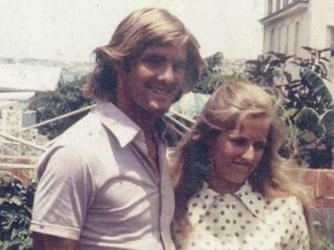 straightened and upsized Chris Dawson and Lynette Dawson from a Simms family photo album tendered to the NSW Supreme Court. Photo: Supplied.