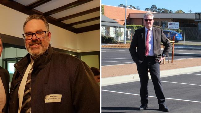 Wingecarribee Shire senior council staff members Mark Pepping and Barry Paull resigned on Wednesday after announcement by Interim Administrator Viv May.