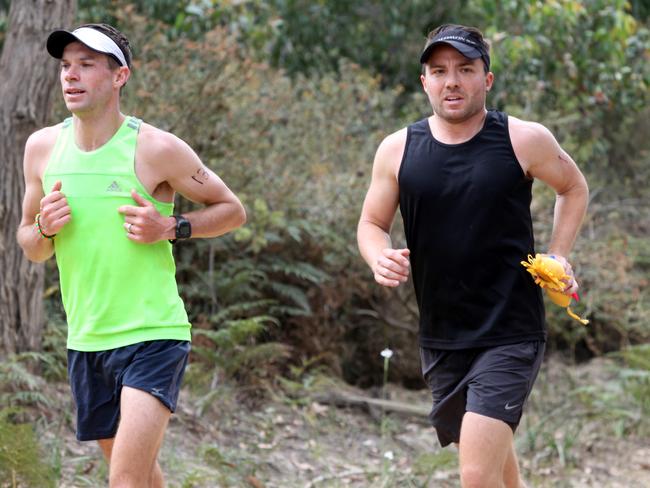 The biggest field in the event’s history turned out for the 2016 Bruny Island Ultra Marathon. Pictures: BECKY DEIGHTON