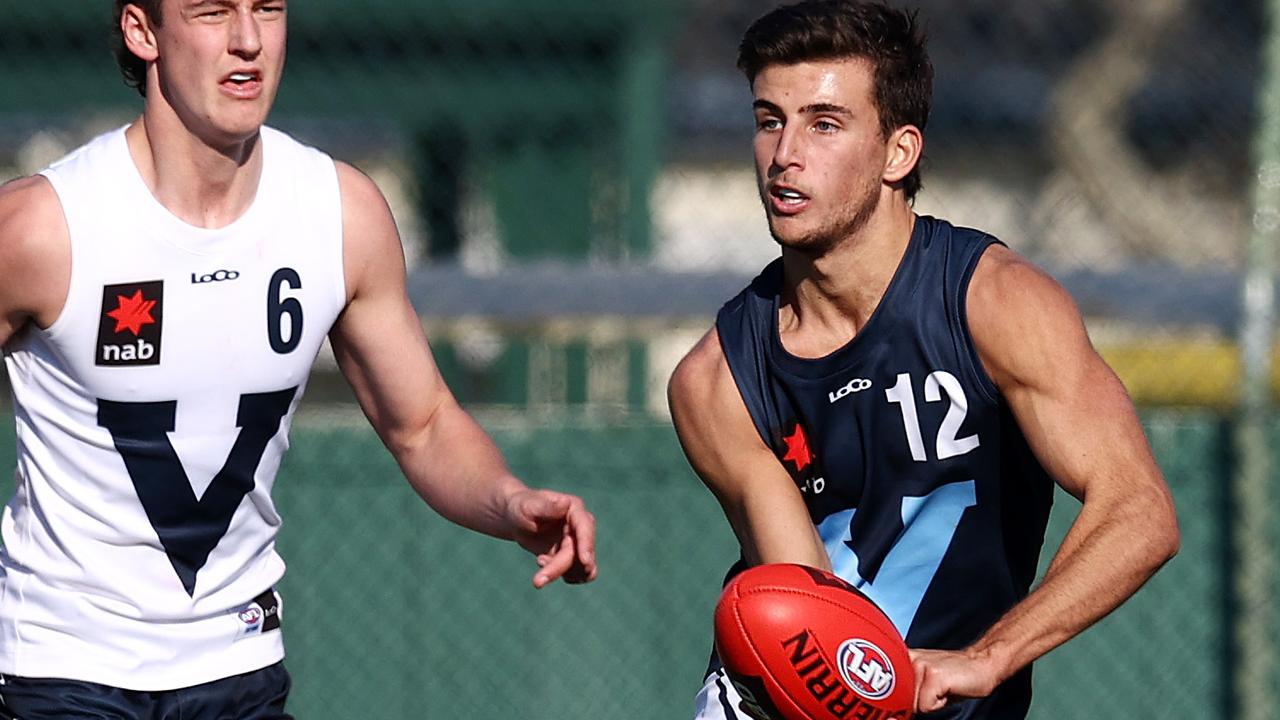 Collingwood will secure hugely-talented father-son Nick Daicos. Picture: Michael Klein