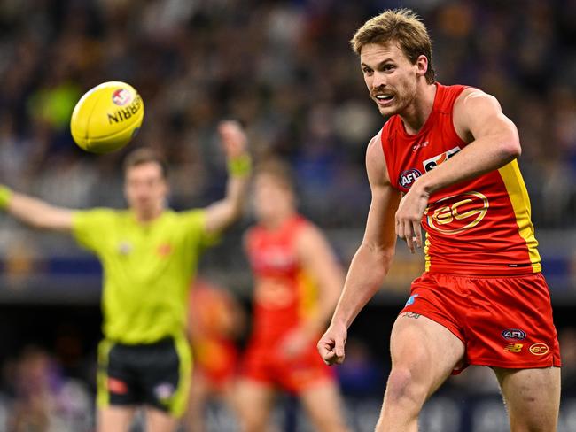 Noah Anderson has been in good form for the Gold Coast Suns. Picture: Daniel Carson / AFL Photos via Getty Images