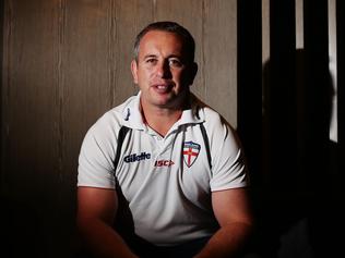 Great Britain rugby league coach Steve McNamara poses for a portrait at the Crowne Plaza hotel in Coogee, Sydney. Steve is here to discuss the upcoming World Cup with NRL based English players.