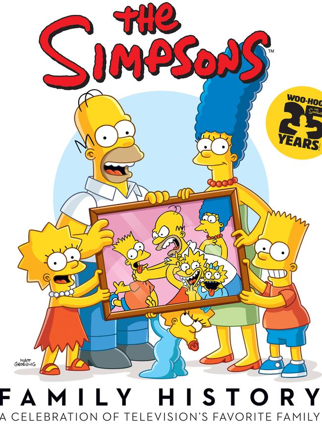 The Simpsons Family History by Matt Groening published by Abrams $45.00 Available September