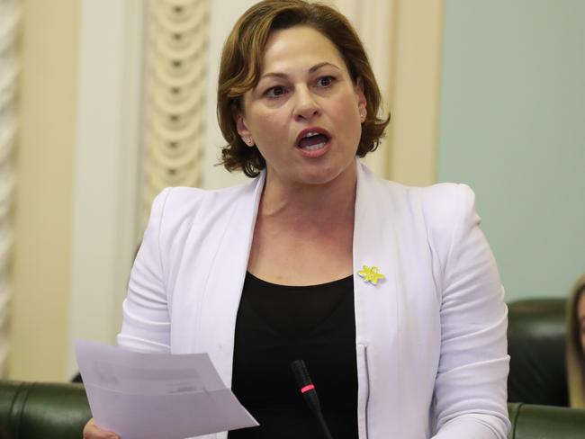 Jackie Trad at Parliament . Pic Annette Dew