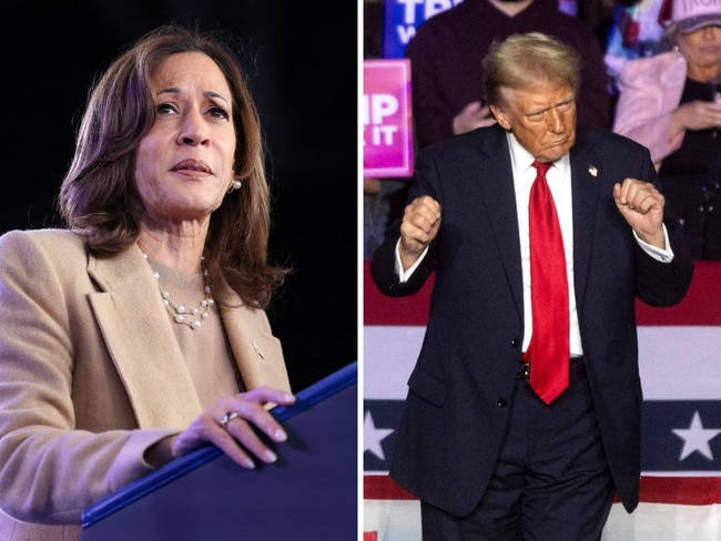 Kamala Harris and Donald Trump