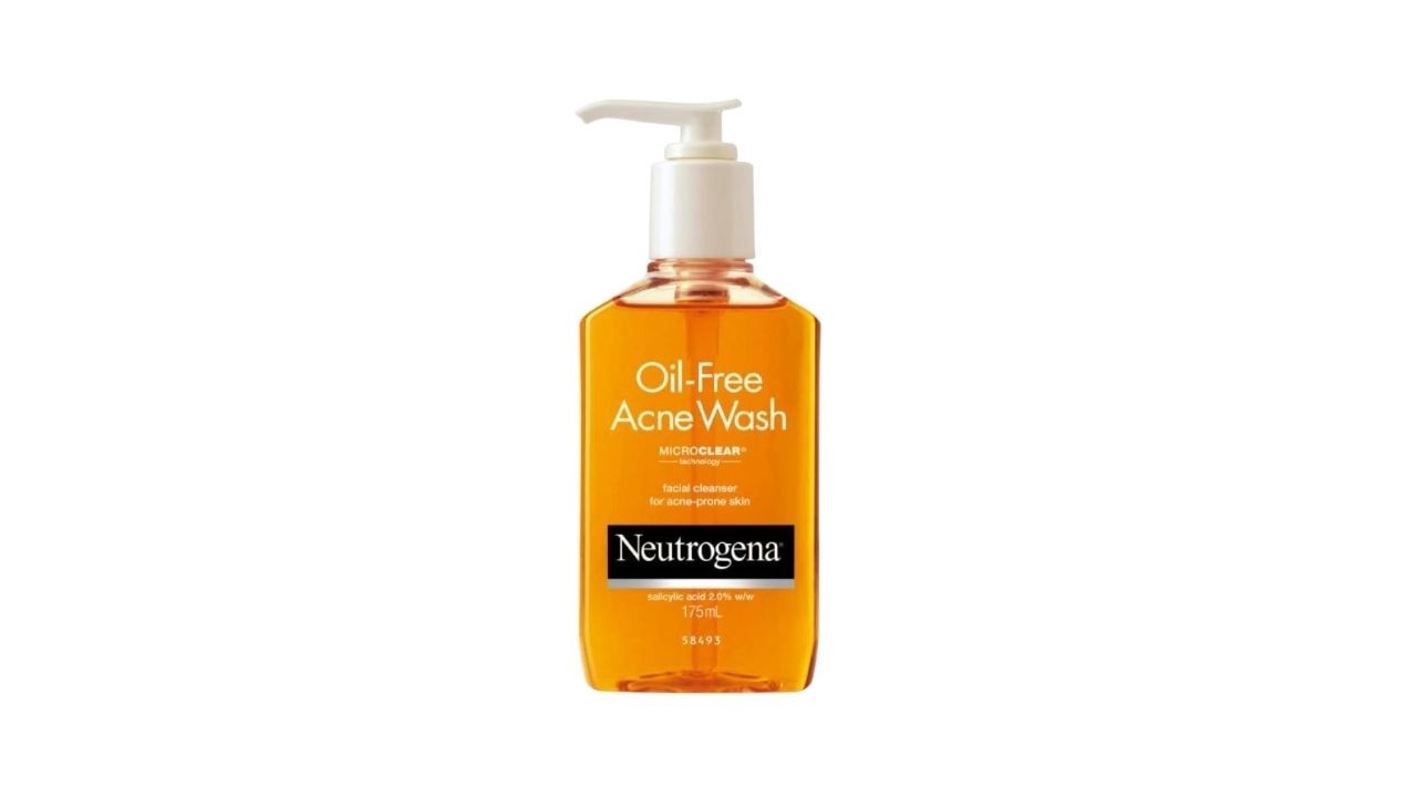 Neutrogena Oil-Free Acne Wash. Picture: Amazon Australia.