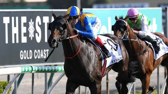Redouble winning the Magic Millions Cup last year. Picture: AAP