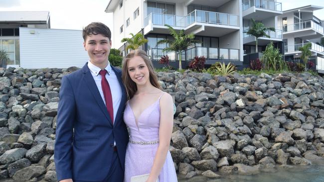 William Allan and Philippa Lund at the Proserpine State High School formal. Picture: Elyse Wurm