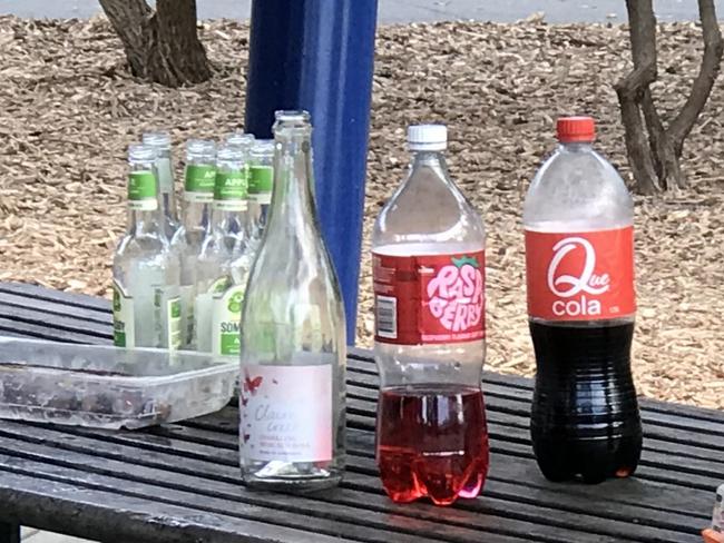 Bastin Reserve in Narre Warren was trashed on Friday night.