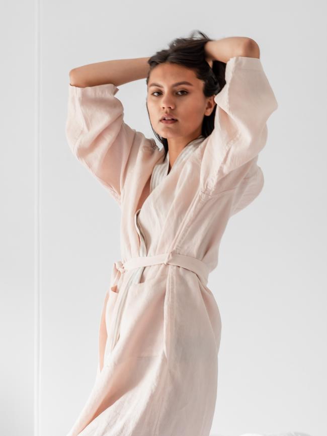 Carlotta + Gee bathrobe.