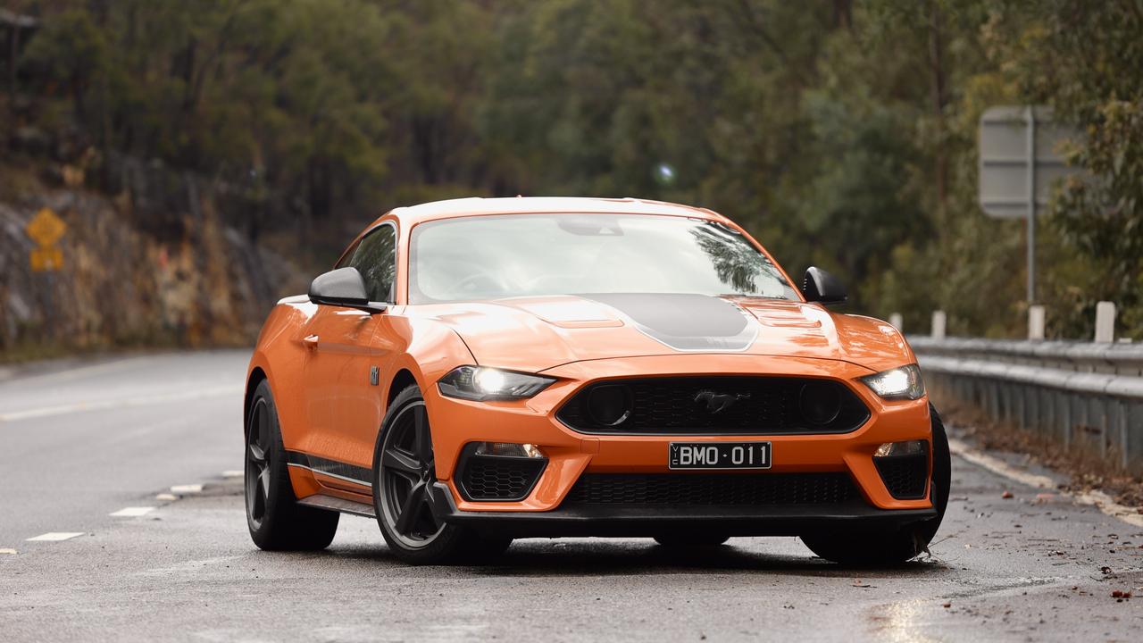 The Mach 1 builds on the performance of Ford’s Mustang coupe.