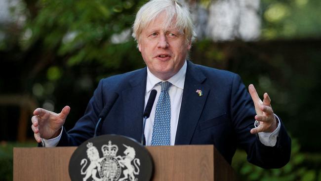 Boris Johnson is fighting to save his seat. Picture: AFP.