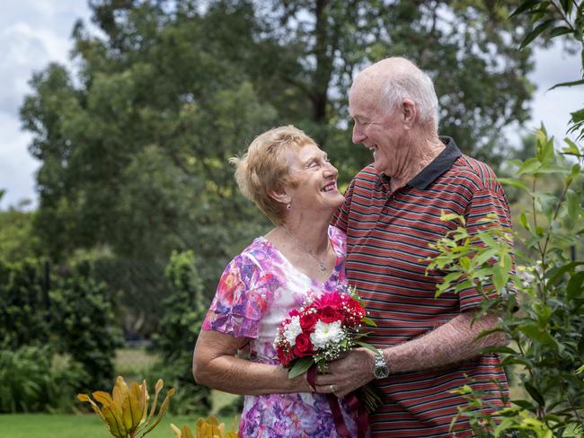 John and Robyn Flanigan enjoy living at Halycon Glades in Caboolture.    Friday, February 8, 2019. (AAP Image/Renae Droop)