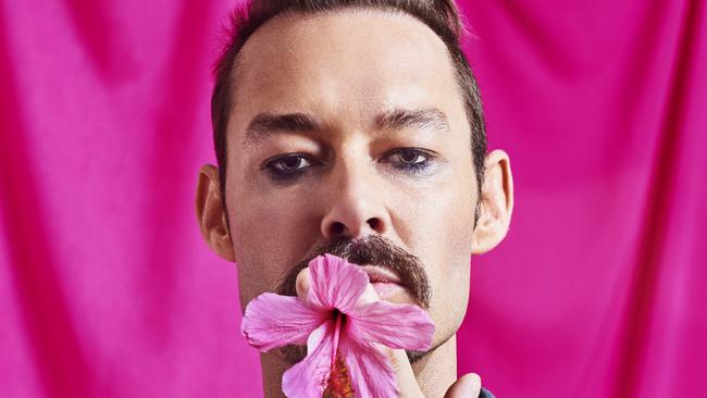 Former Silverchair front-man Daniel Johns pictured at home in Newcastle. Photo: Nic Walker.