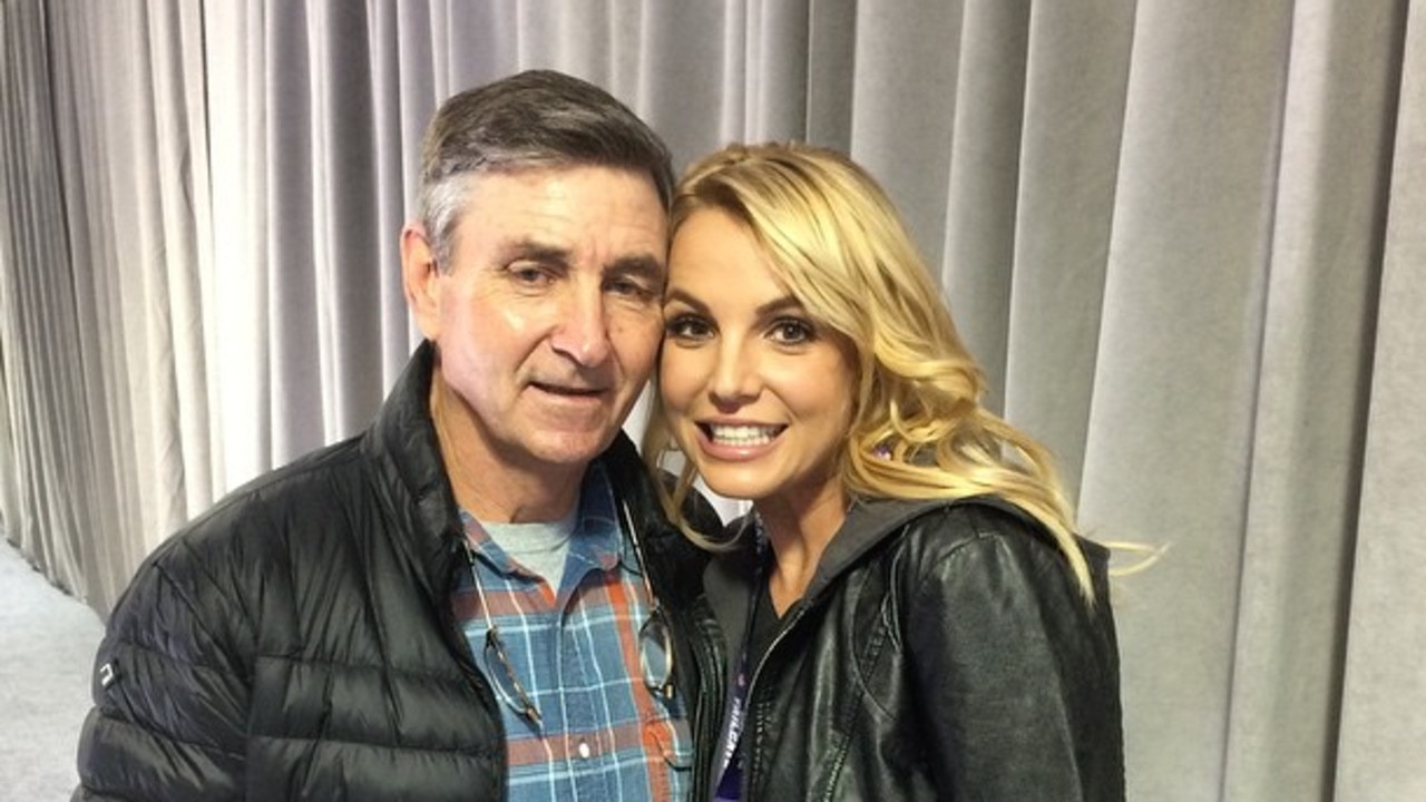 Britney Spears and her dad, Jamie. Picture: Instagram