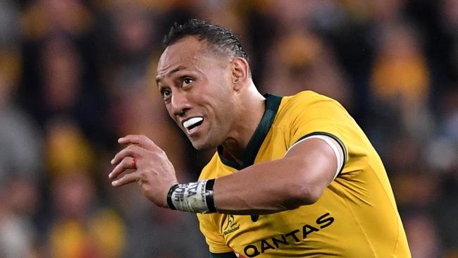 Christian Leali’ifano impressed in his comeback for the Wallabies against Argentina. Picture: AAP