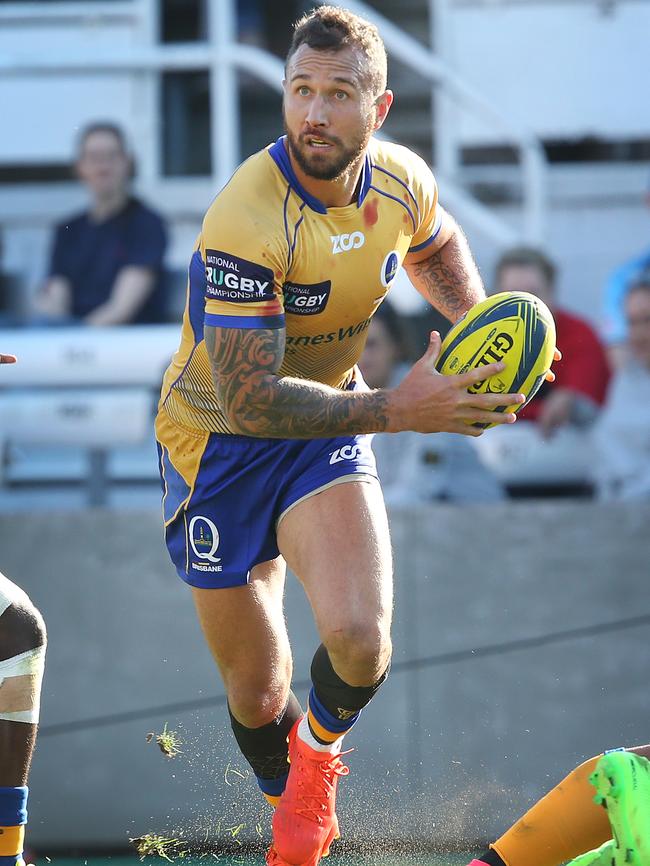 In action for Brisbane City. Pic: AAP