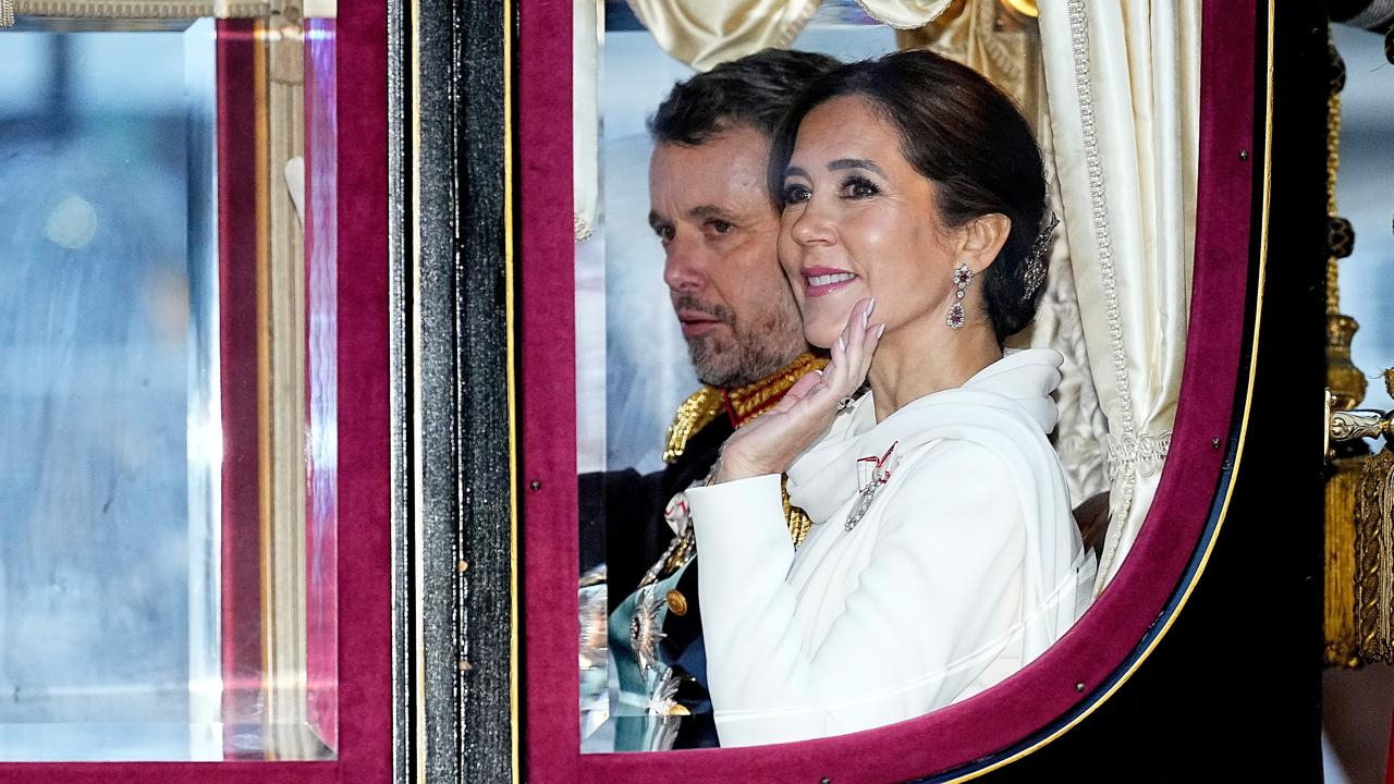 King Frederik X and Queen Mary of Denmark arrive at Amalienborg after being proclaimed as King and Queen Denmark. Picture: Martin Sylvest Andersen