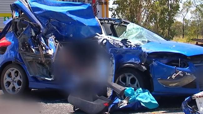 A 28-year-old Townsville man lost his life in a fatal crash at Coppabella on November 9, 2022. Picture: 7News Mackay