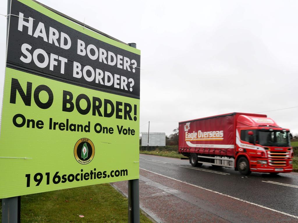 Irish people on both side of the UK / Republic of Ireland border are dead seat against the reintroduction of border checks upon Britain leaving the EU. A sticky issue as it will become the EU’s frontier. Picture: Paul FAITH / AFP.