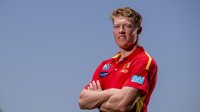 The Gold Coast Suns 2019 new recruits and draftees. Matthew Rowell. Picture: Jerad Williams