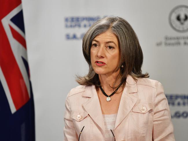 South Australian Chief Public Health Officer Nicola Spurrier. Picture: AAP