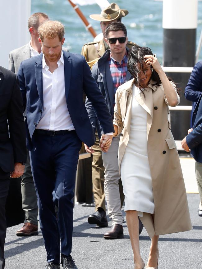 amid high security. Pictures: Chris Jackson/Getty