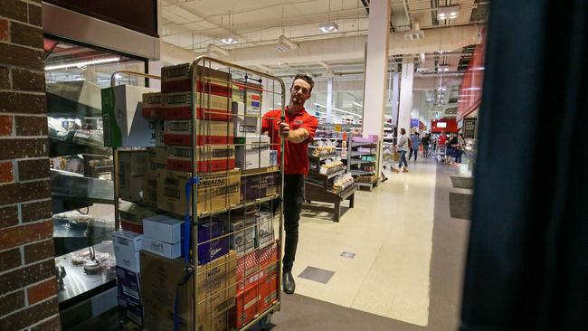 Supermarket workers will be honoured in the Melbourne Awards for their work during the coronavirus crisis. Picture: Getty Images