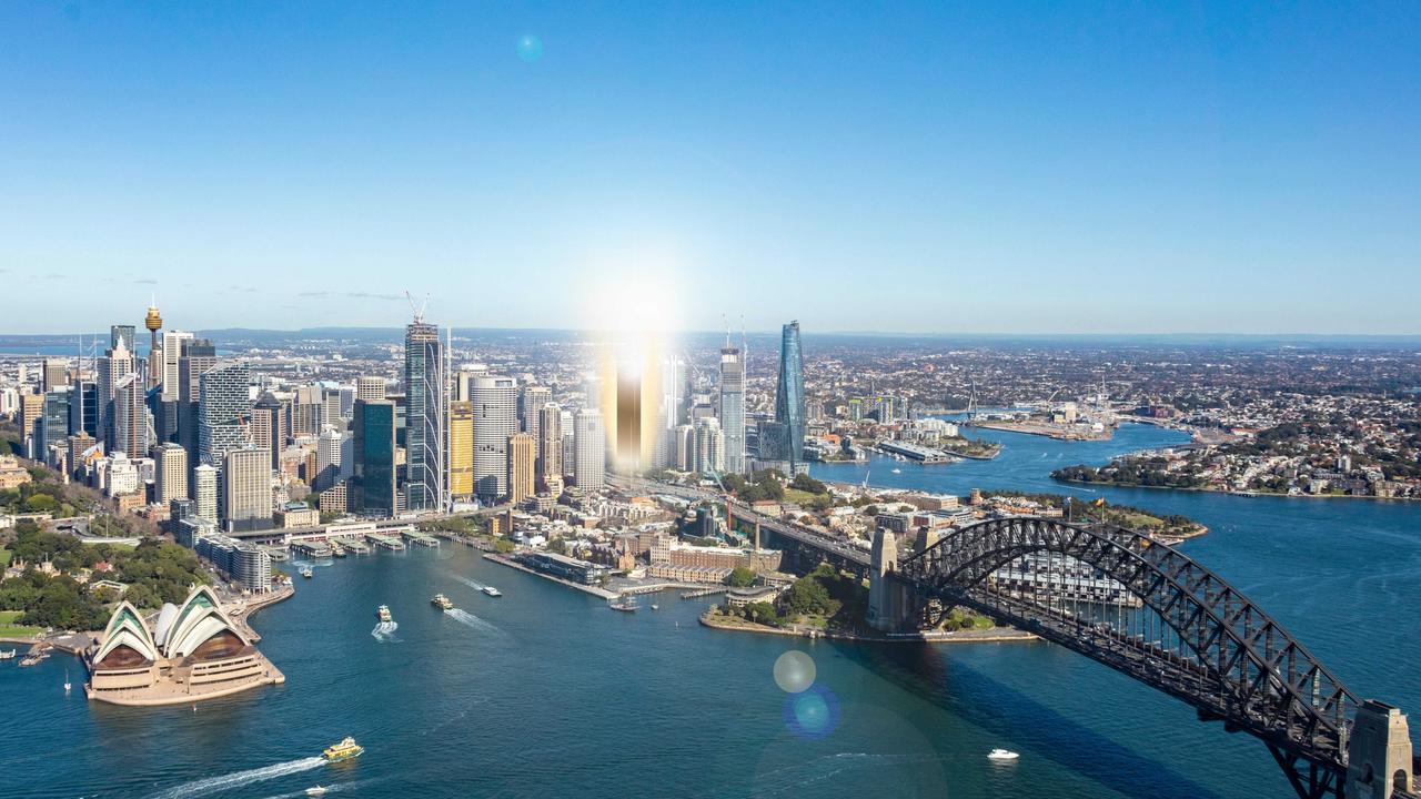 Gurner said the Barangaroo tower in the northern part of the CBD would also offer full-floor, sub-penthouses.