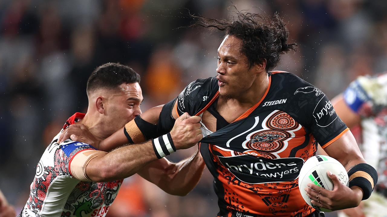 Luciano Leilua is off to the Cowboys. (Photo by Cameron Spencer/Getty Images)