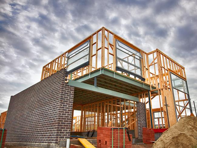 Home under construction  Picture: istock