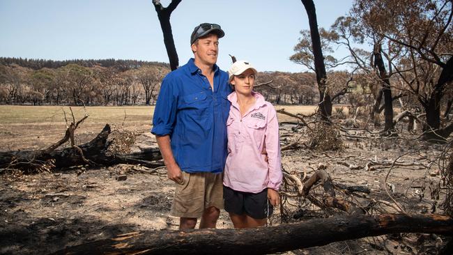 Josh Graham and Lilly Buick. Picture: Brad Fleet