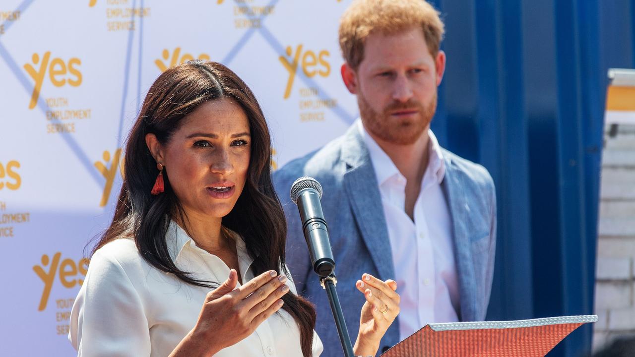 Meghan Markle, Duchess of Sussex, and Prince Harry, Duke of Sussex. Picture: Michele Spatari / AFP