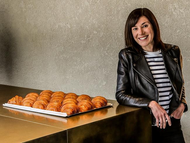 WISH MAGAZINE 04 NOVEMBER 2022.  Kate Reid owner of Lune Croissanterie in her new store in Armadale, Melbourne, VIC. Photo: WISH/Julian Kingma