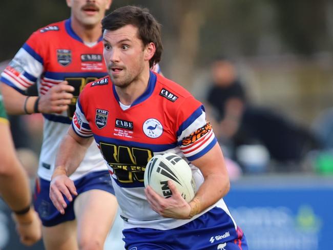 Emu Plains fullback Jake Bentley will be eyeing dry weather in round six. Picture: Steve Montgomery