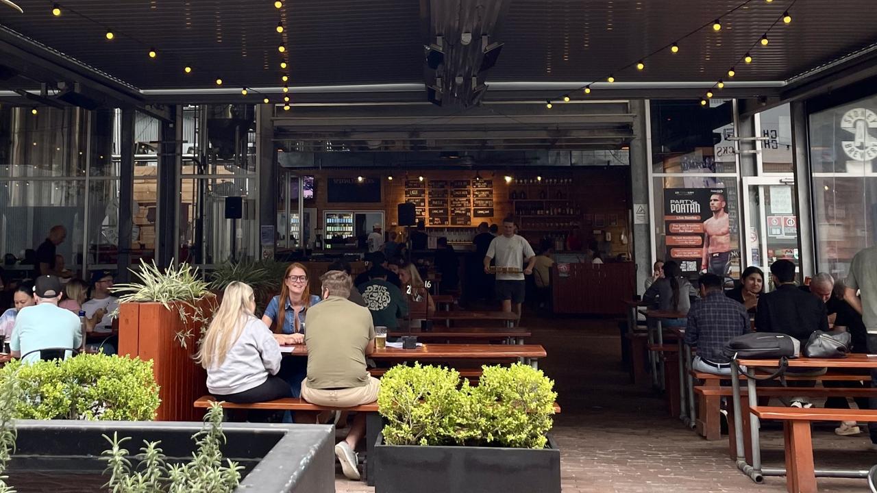The outside of Sydney Brewery Alexandria.