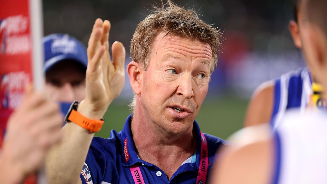 First-year North Melbourne coach David Noble. Picture: James Elsby/AFL Photos