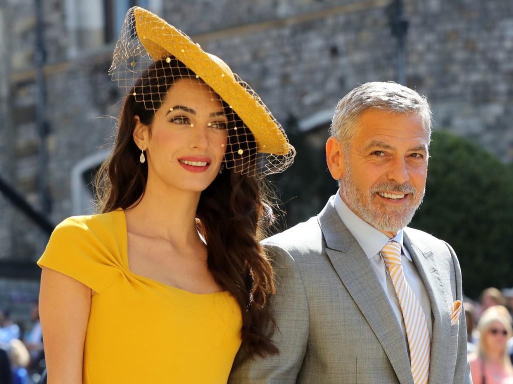 The Clooneys were the star guests at Harry and Meghan’s May wedding in Windsor.