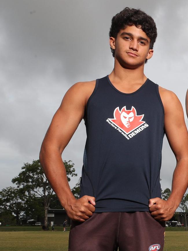 Surfers Paradise AFC player Andre Astras. Picture Glenn Hampson