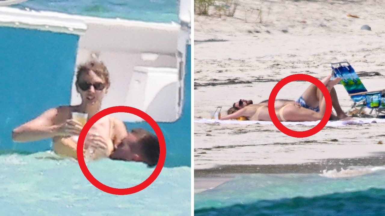 Taylor Swift gets hot and steamy in Bahamas