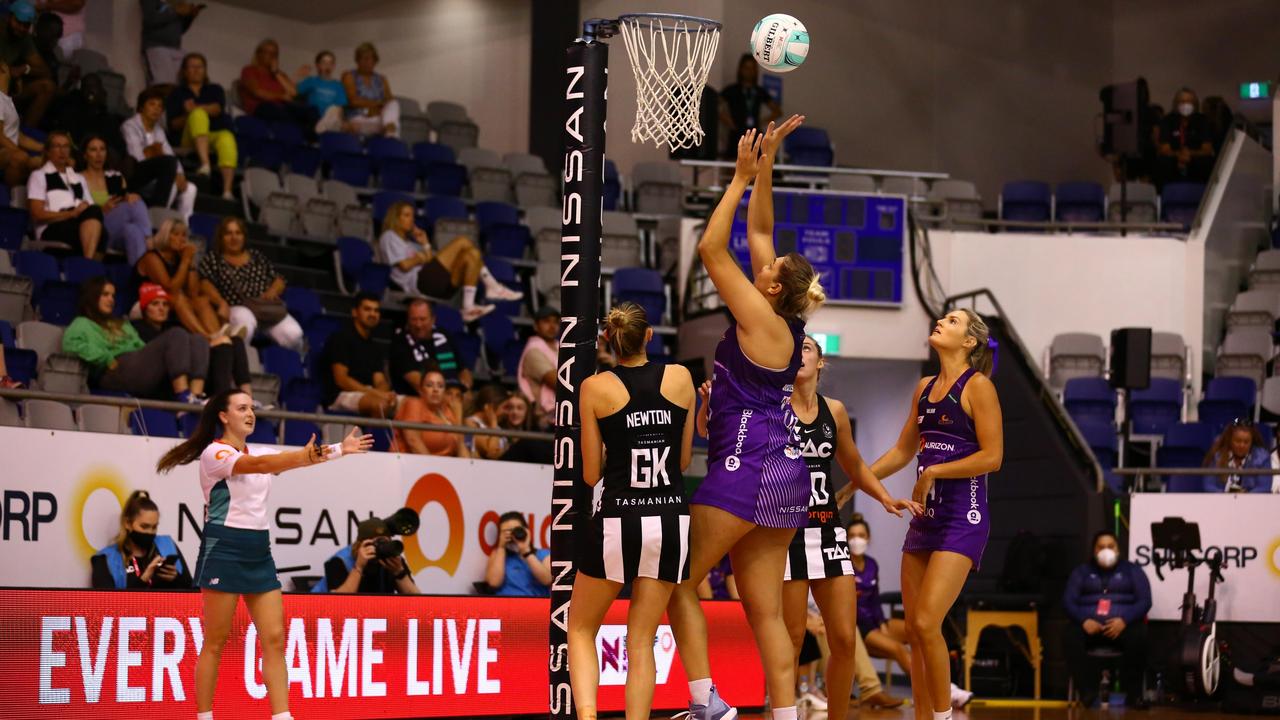 Donnell Wallam was impressive in her first Firebirds outing. Picture: Joanna Margiolis.