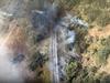 One dead, town evacuated as truck explosions heard 55km away