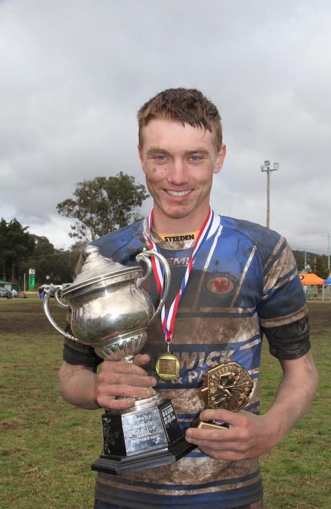 Tom Doherty is a keen rugby leaguer and cricketer, and is won the player of the match in the 2022 grand final (Photo: Tia Wells)