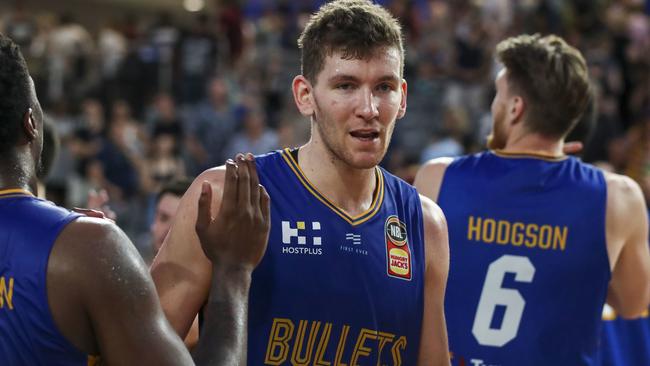 NBA teams are flocking to brisbane to watch Will Magnay.