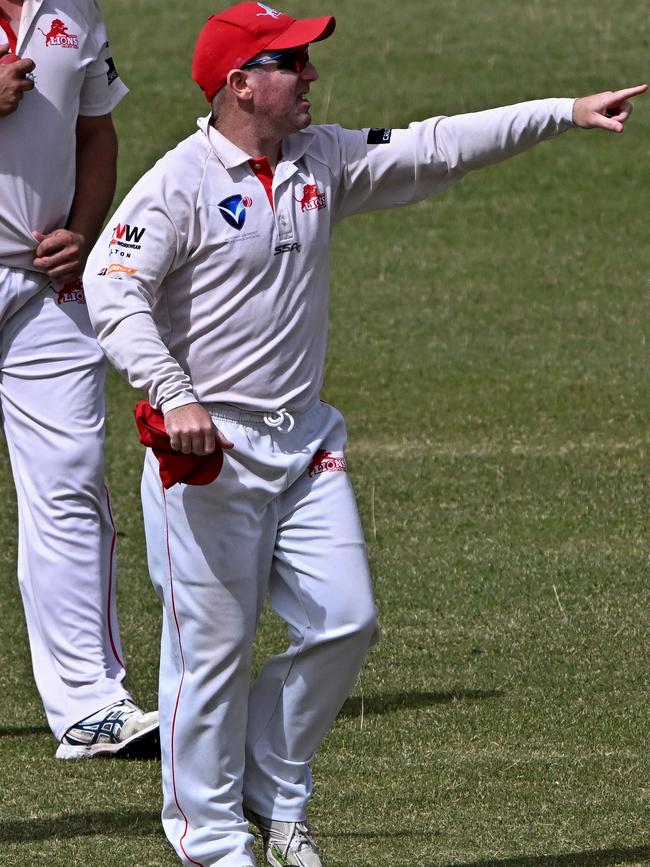 Melton captain Ben MacRae. Picture: Andy Brownbill