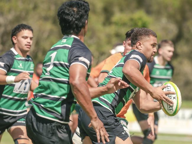 Surfers Paradise Dolphins host Queensland Premier Rugby club Sunnybank at Broadbeach Waters. Picture:Glenn Campbell