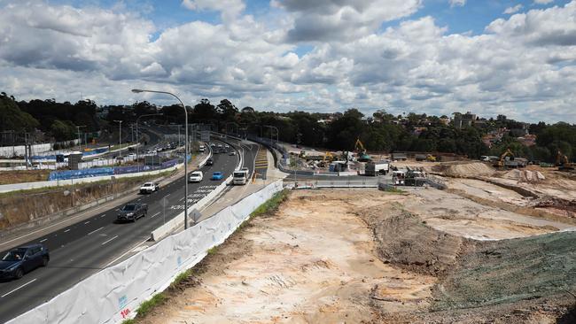 Noise from the Warringah Freeway upgrade has become an issue for some residents.