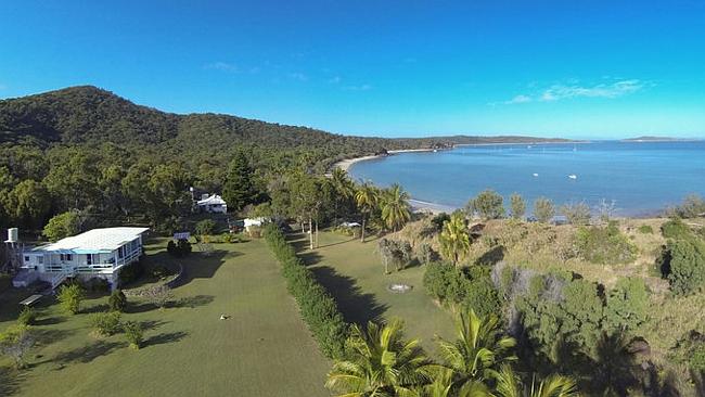 THE Great Keppel Island property owned by the Svendsen family. Picture: Supplied.