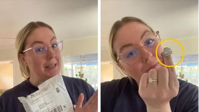 Scammers sent a bizarre ‘gift’ to their Aussie victim.