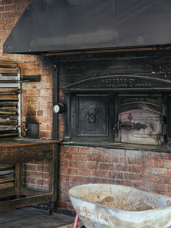 The bakery’s woodfired oven. Picture: Elise Hassey/WISH